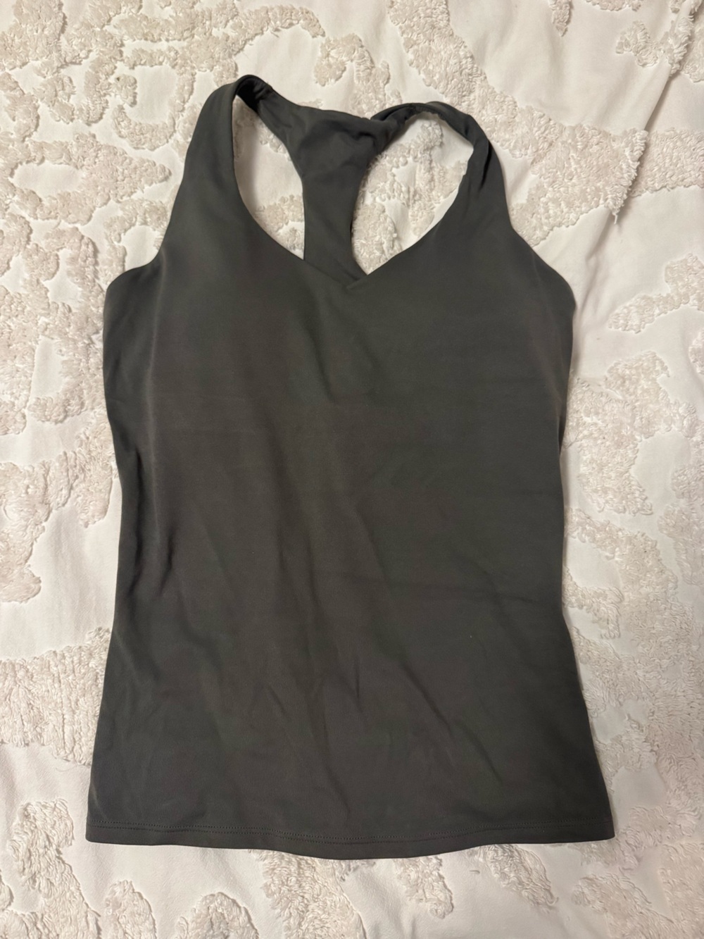 Oner Active SOFTMOTION™ RACER BACK TANK - Dark Khaki